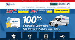 Desktop Screenshot of brandonelectricinc.com